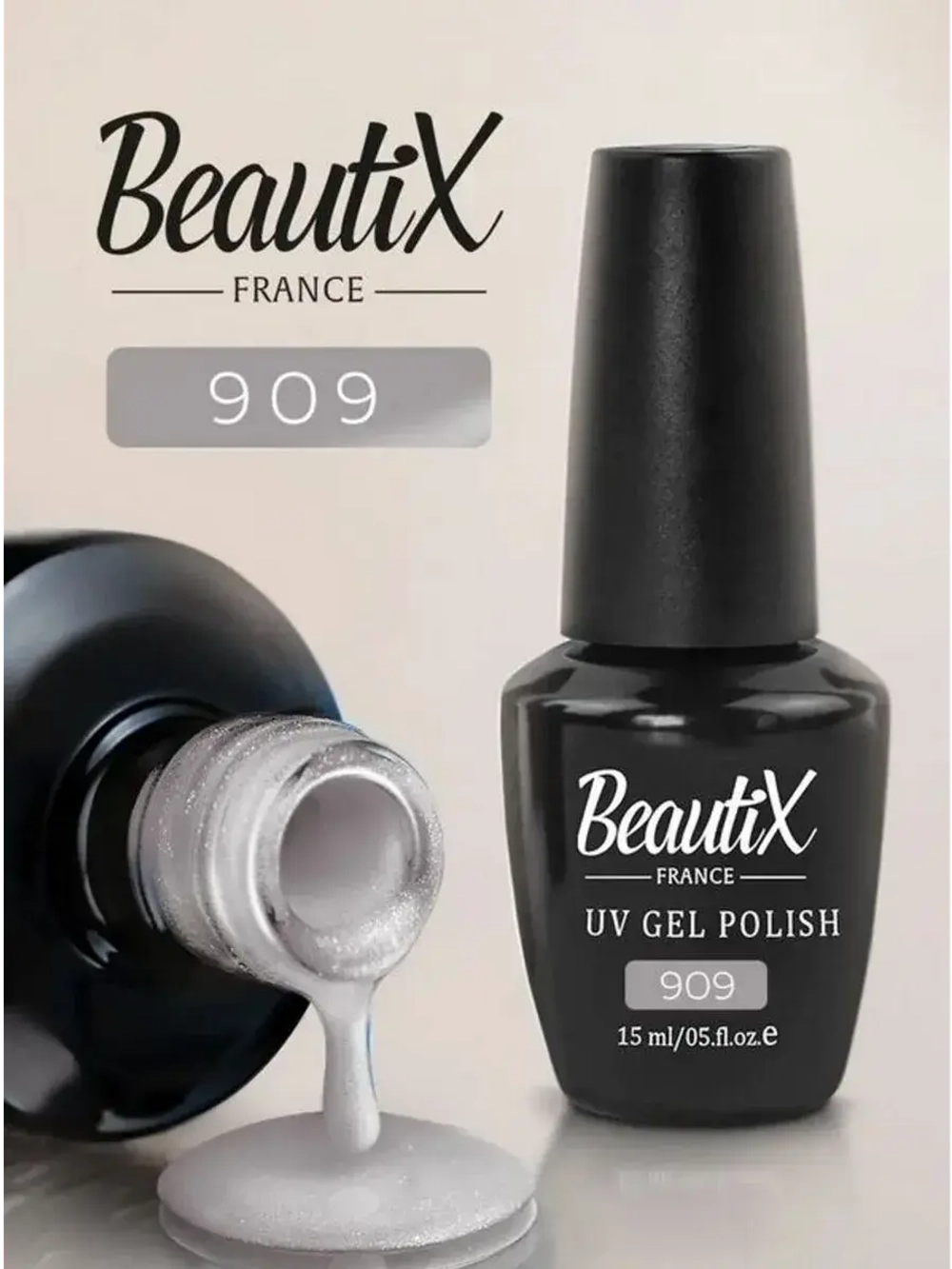 Beautix Гель-лак UV Gel Polish, 15 мл №909