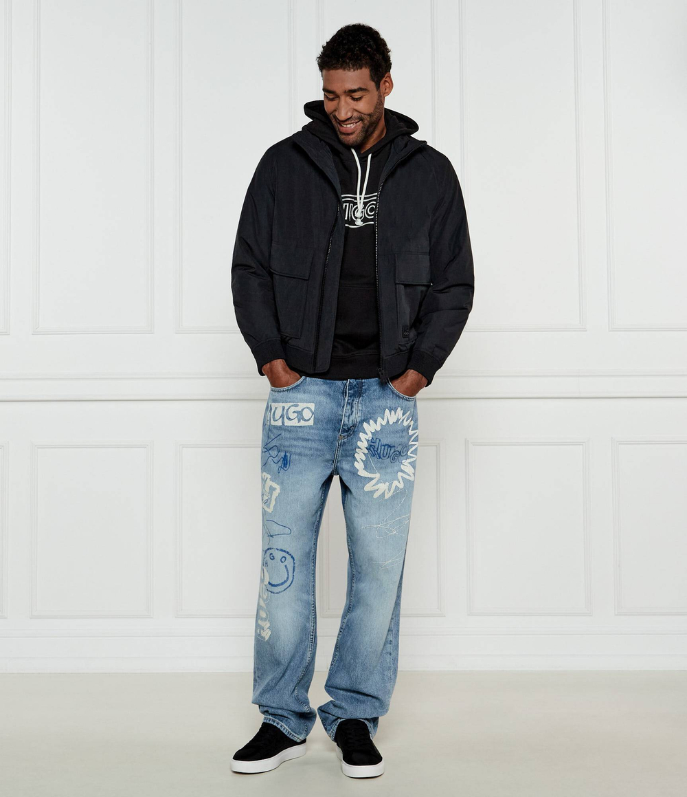 Куртка бомбер Beren2511 HUGO - черный(50530766)