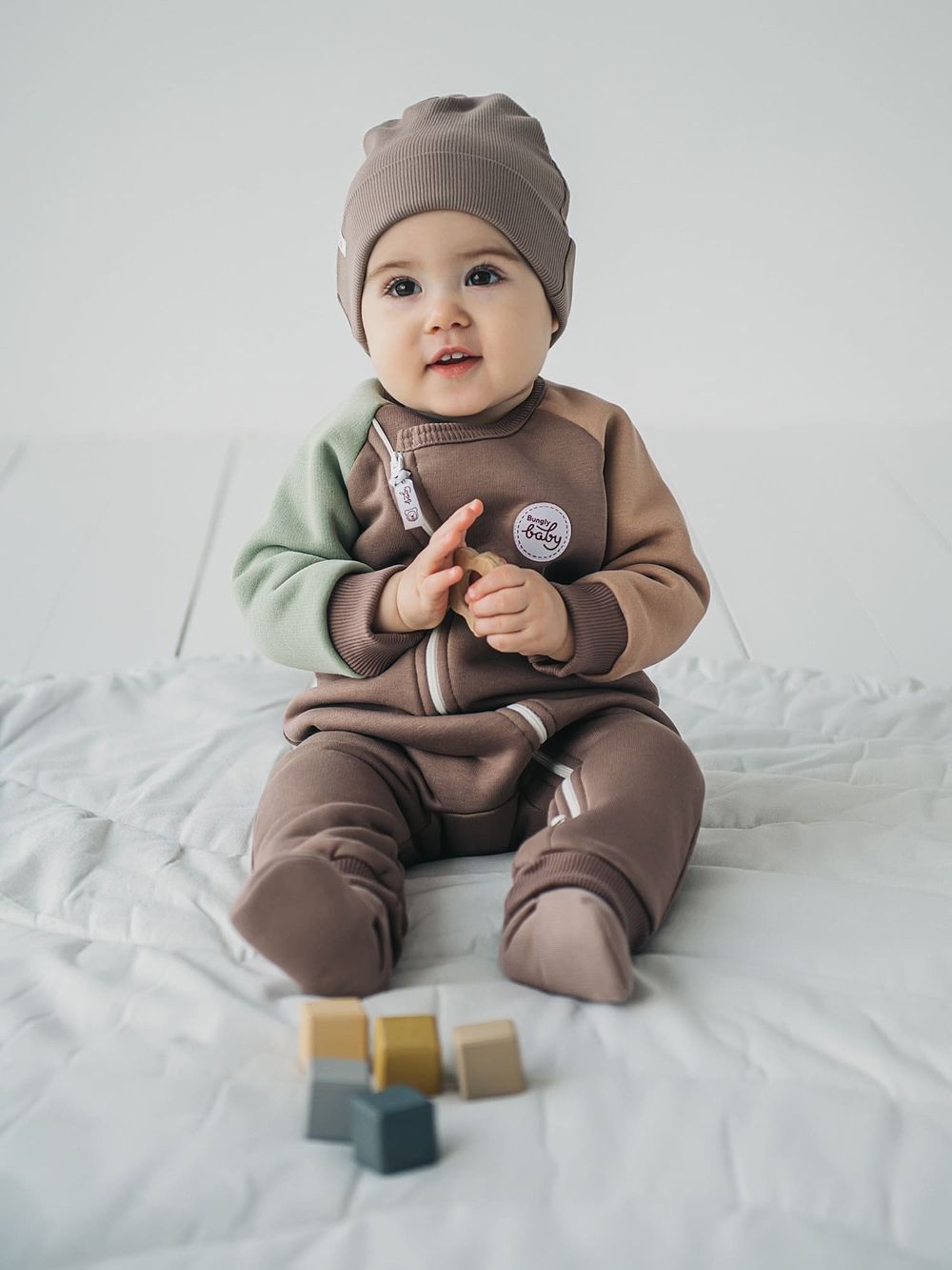 Шапка трикотажная "Карамель" 0+