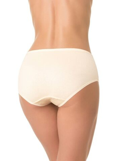 Высокие трусики с жаккардовой лицевой частью (Размер: XL) (Цвет: грязно-розовый)