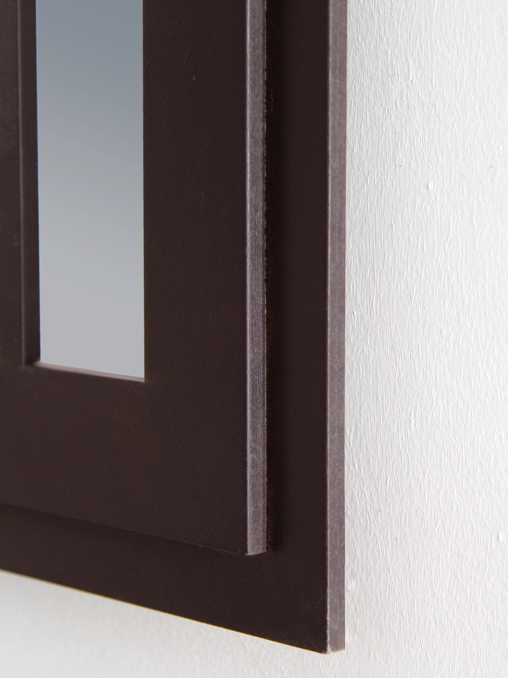 Декор для дома и интерьера "Зеркальное окно-арка" 67х34 см