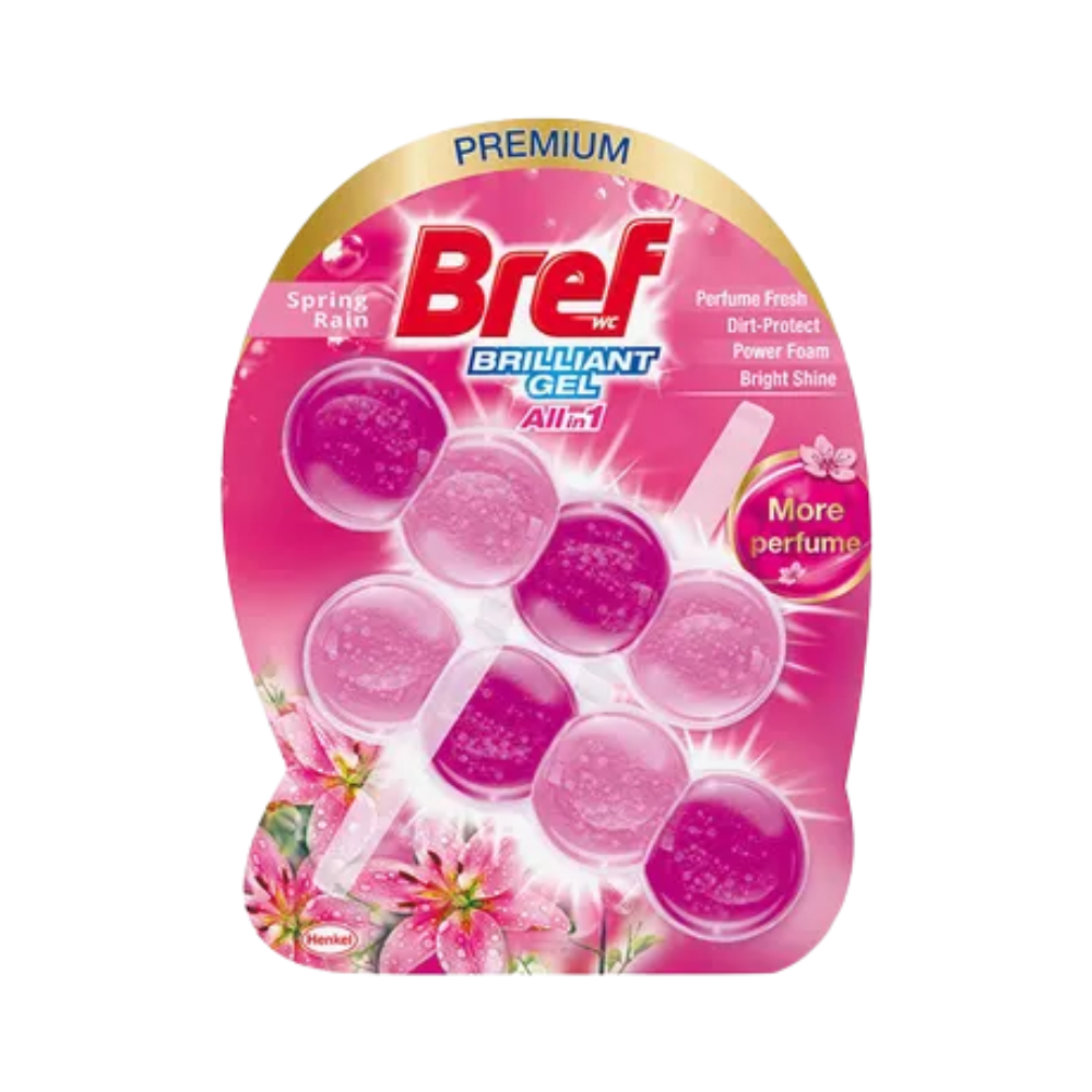 Чистящее средство Bref Гель Весенний дождь 2 шт