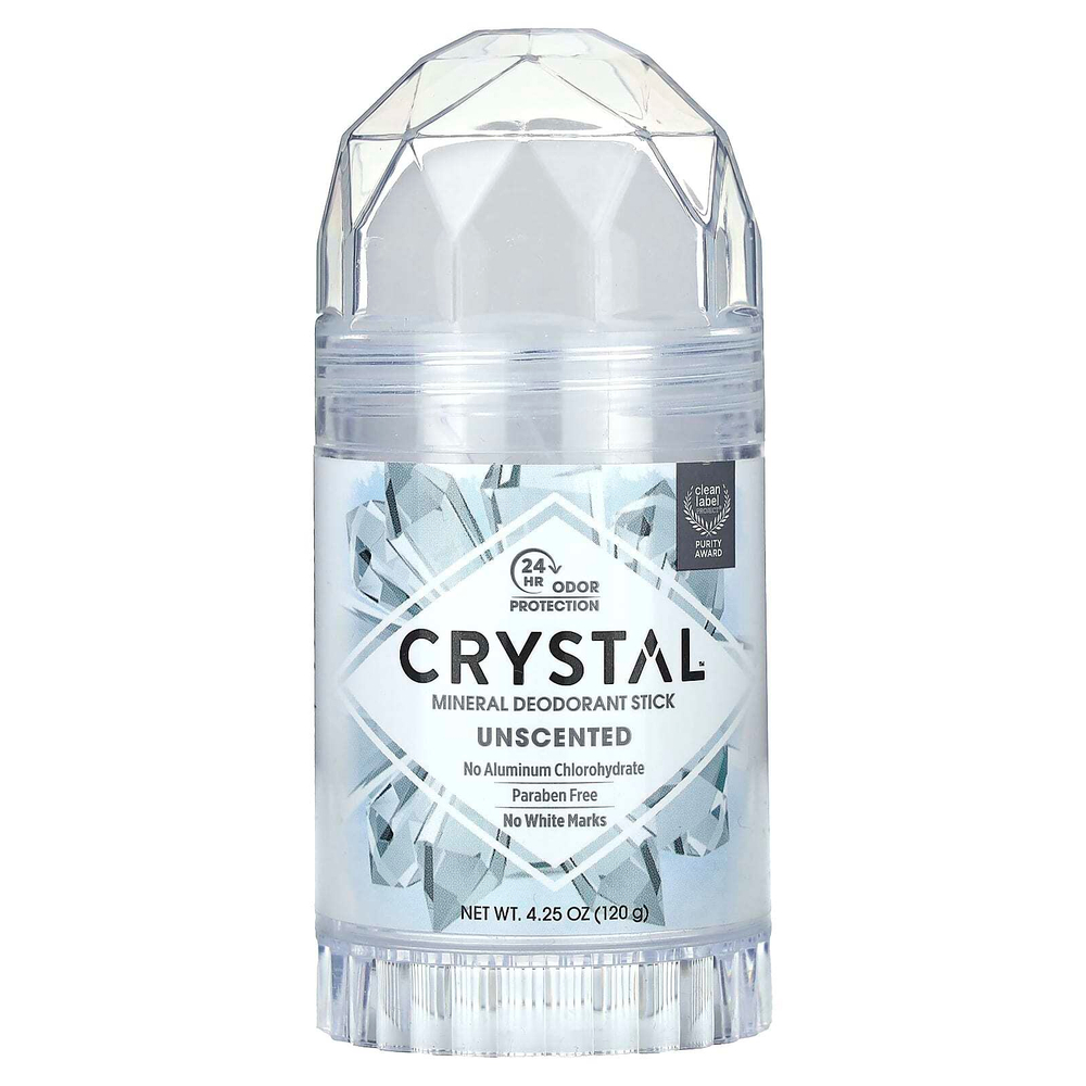 CRYSTAL, минеральный дезодорант-карандаш, без запаха, 120 г (4,25 унции)