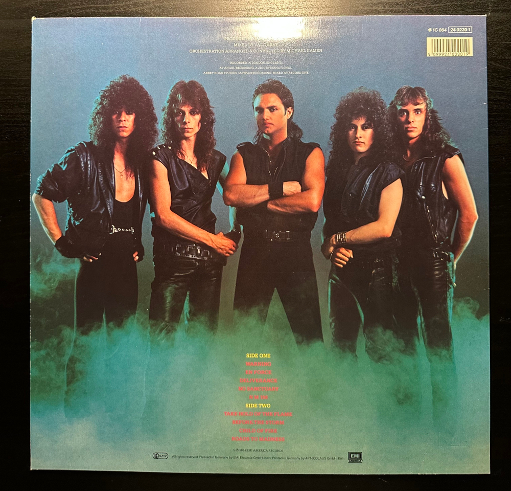 Queensryche- The Warning (Германия 1984г.)