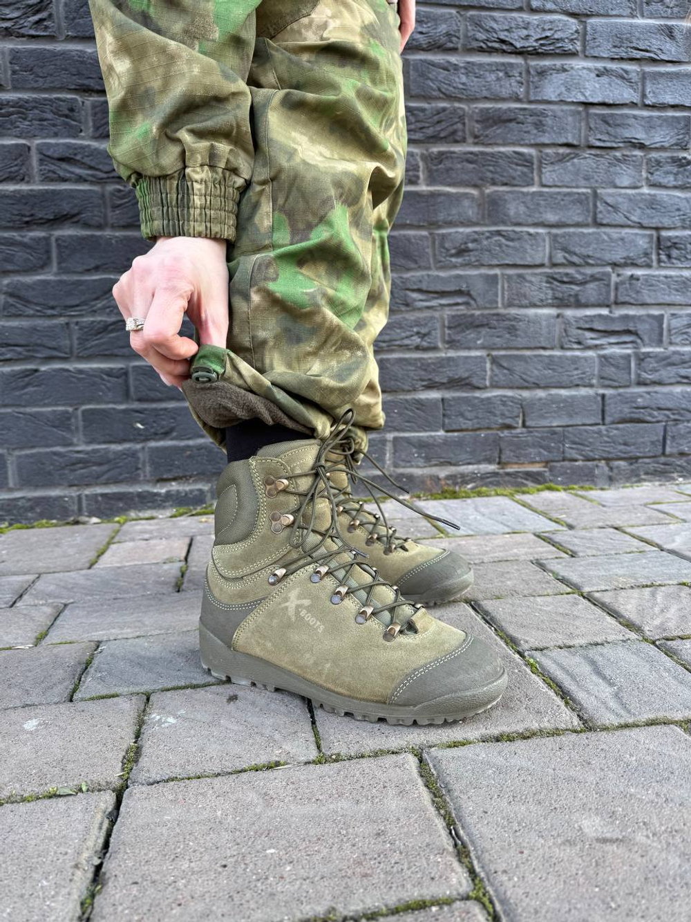 Женская горка валькирия /мох/ осень-зима