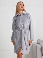 Халат Лео-1 Виотекс СЕРЫЙ