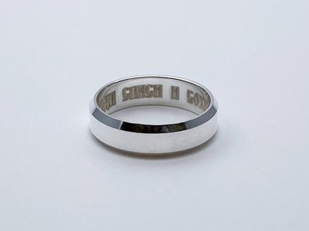 Кольцо из серебра/Без покрытия