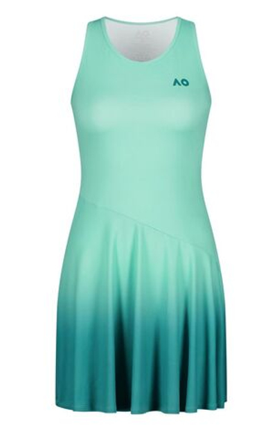 Женская Платье теннисное Australian Open Accelerate Dress - court ombre