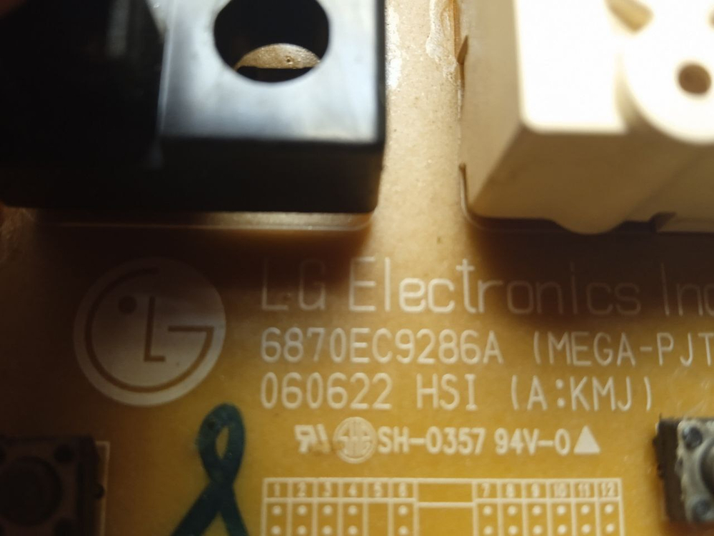 F1058ND кт5 Электронный модуль для стиральной машины LG 6871ER1081P б/у