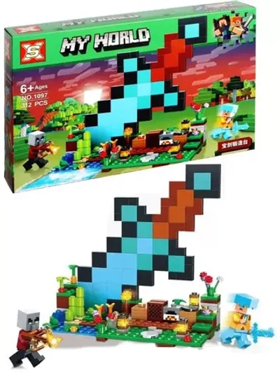 Конструктор Майнкрафт Застава меча 312 деталей 1097