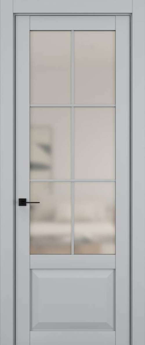 Дверь 6 NC Шеллак серый 2000*800