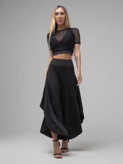 Брюки Палаццо Tulip, Черный