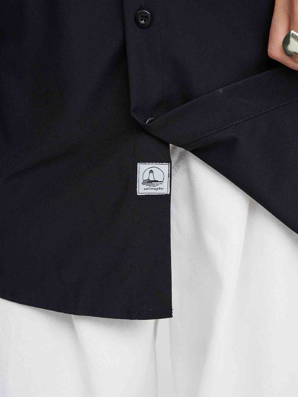 Рубашка Маяк черная - фото 6