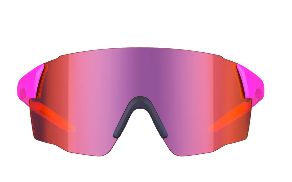 Спортивные очки с диоптриями 720armour Kamikaze Cylinder / Geisha Purple / Smoke Full Red Ti Lens
