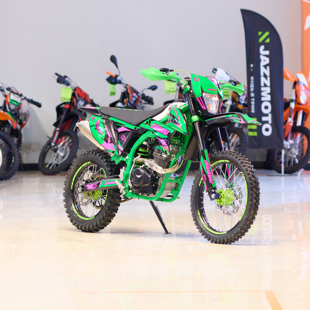 Мотоцикл кроссовый Zuumav A5 250CC Green 19/16