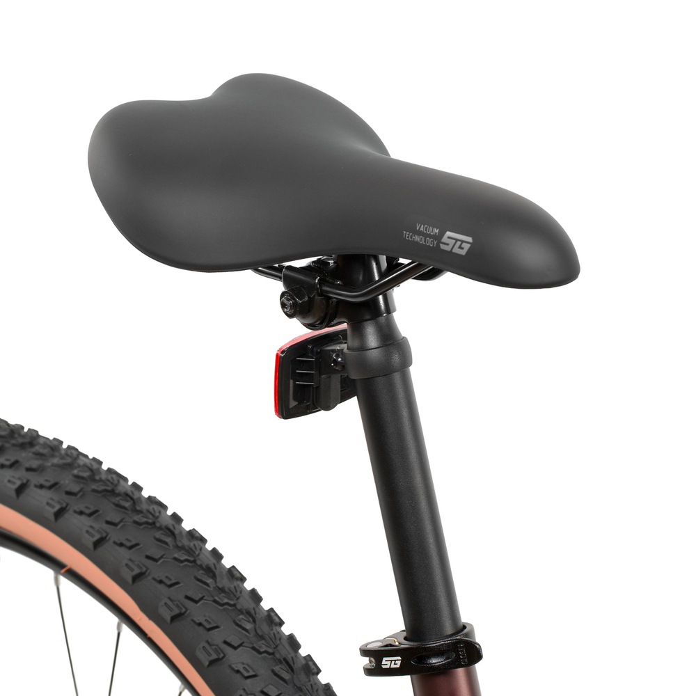 Велосипед 27.5" FOXX MERIDIAN р.16" алюминий, коричневый