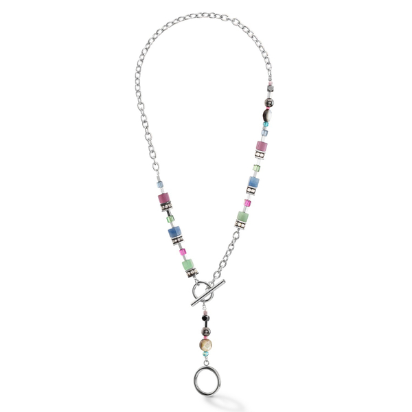 Колье Coeur de Lion Multicolour Gemstone 4709/10-1561