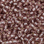 Японский бисер TOHO Round 8/0 (№26), с внутренним серебрением, прозрачный