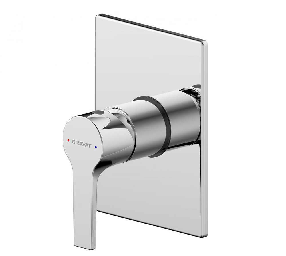 Смеситель встраиваемый в стену Bravat  Prolate (1-функц)