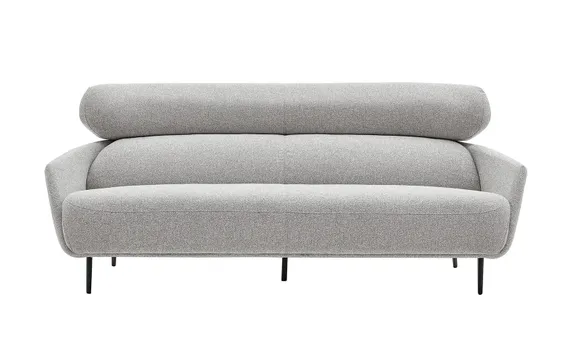 Трехместный диван Forge серый