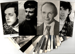 №111 Открытки Артисты и актёры СССР 1960–1970-е г. 25 штук. Чёрно-белые, чистые, без повторов