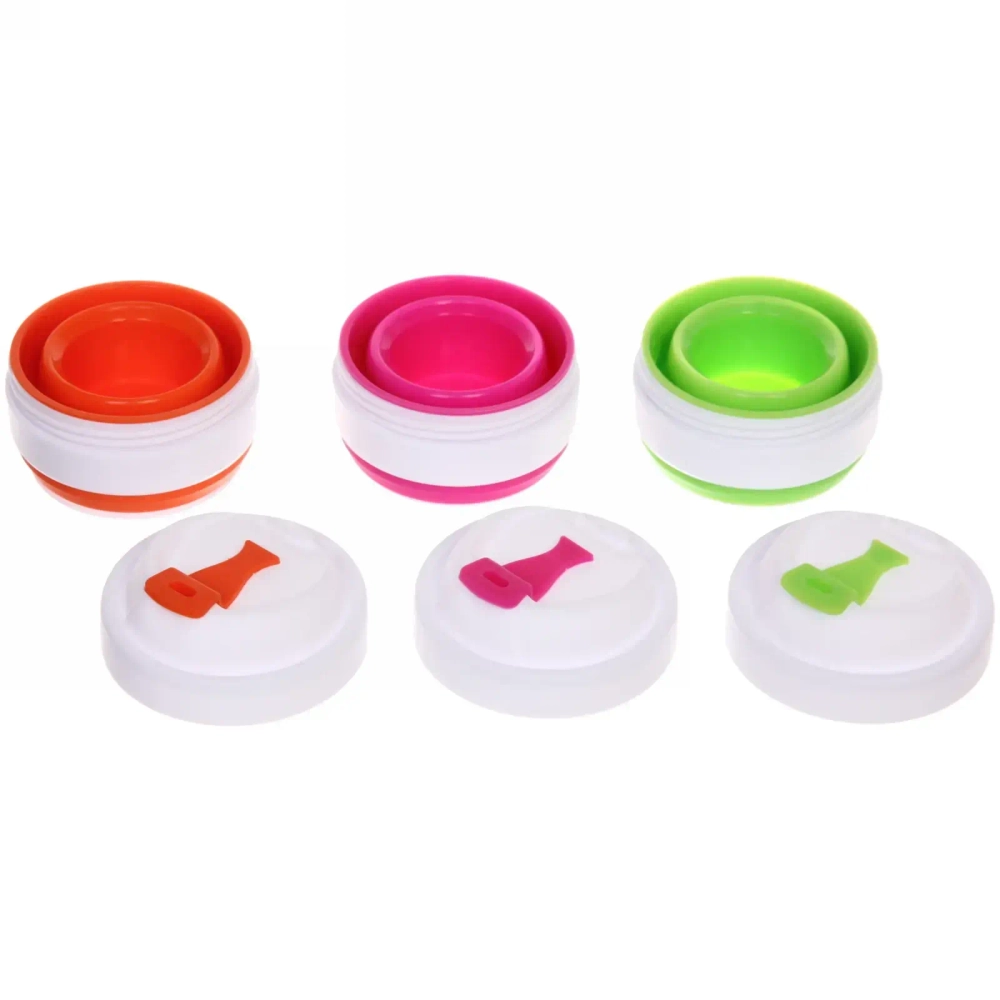 Стакан силиконовый складной 350мл «Пикник» с крышкой