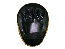 Лапа тренировочная PVC, гнутая, универсальная. 23*18см :B-S1:  (Чёрно-жёлтый ЧЖ)