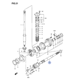 Гребной вал Suzuki DF90/DF115 57610-90J00-000