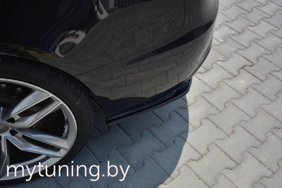 Сплиттеры бампера заднего боковые V.1 для AUDI A5 B8 Sportback S-Line (11-16)