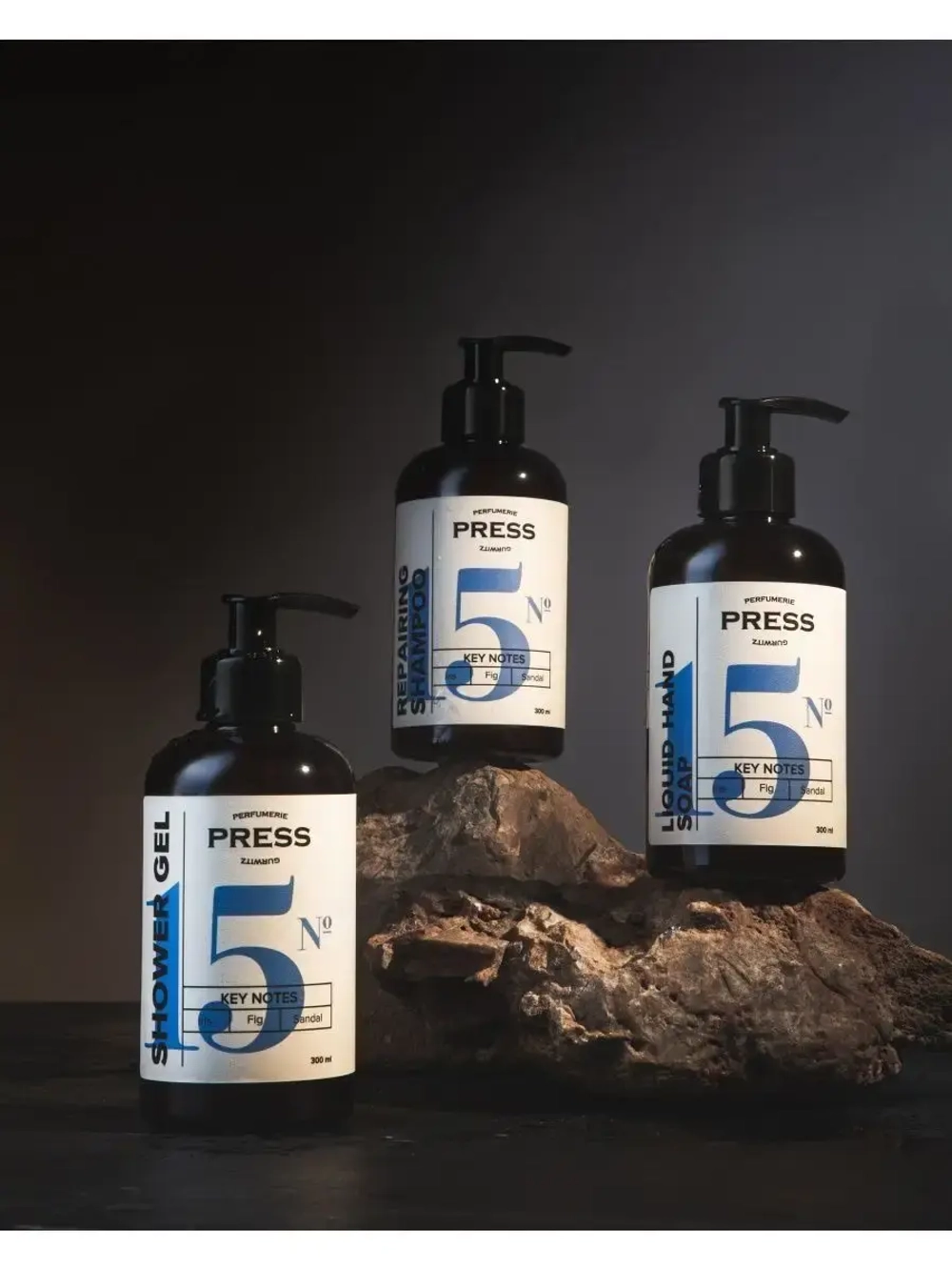 Жидкое мыло для рук № 15 300 мл Iris, Fig, Sandal PRESS PGPR1503