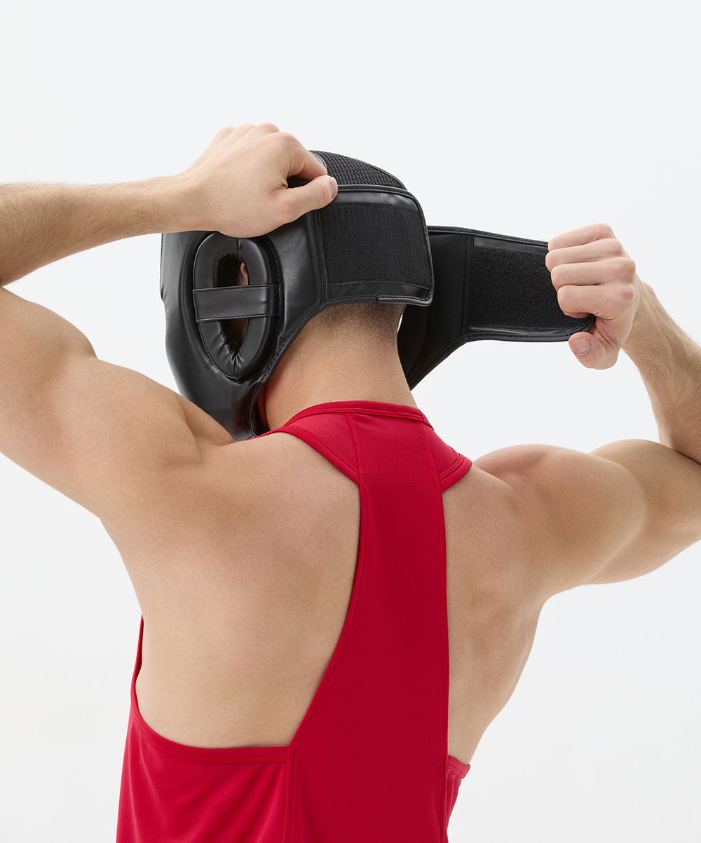 Шлем закрытый IMPACT, ПУ, черный