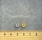 Бусины люкс (Корея) плоские 0110