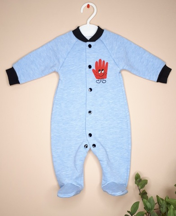 Комбинезон Ладошка (голубой)