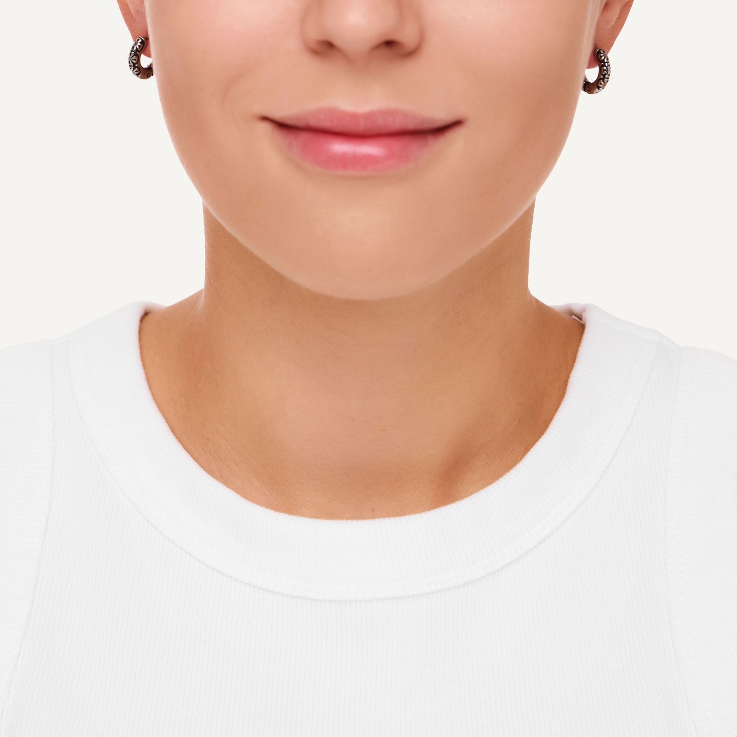 Серьги Shattered Mini Hoops