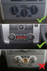 Магнитола для Nissan Tiida C11 2004-2013 (кондиционер/климат с прямоугольным экранчиком, рамка серая) - Teyes CC4L монитор 9" IPS на Android 14, Snapdragon 662, CarPlay, 4G SIM-слот