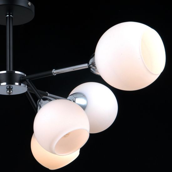 IL0715-8CSQ-24 BK CR LIBRA светильник потолочный