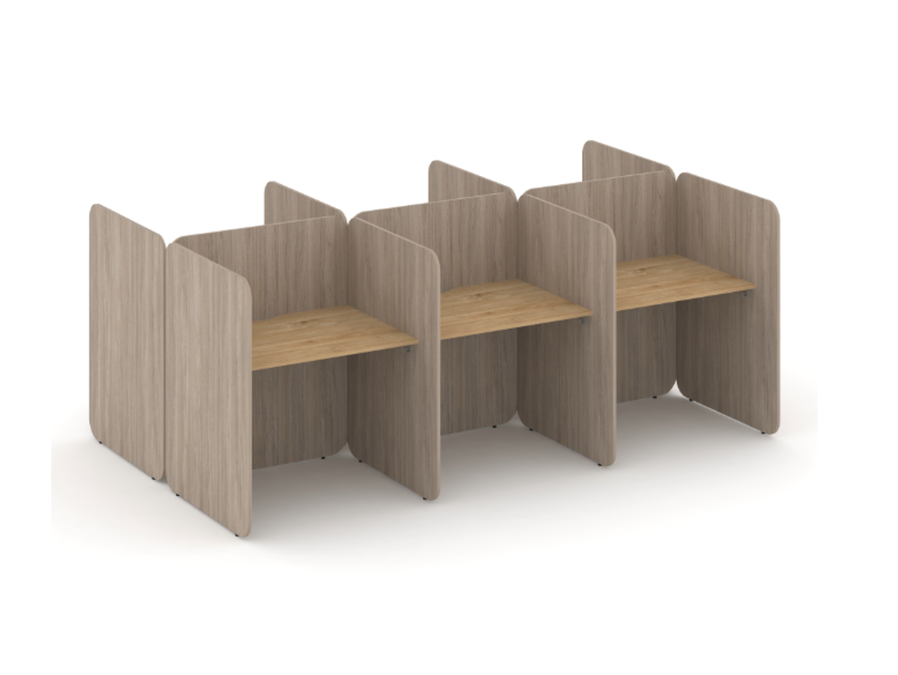 Стол для колл-центра ЛДСП комплект №16 KCB.K-016