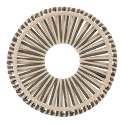 Корзина плетеная dholak grey из коллекции ethnic, размер m