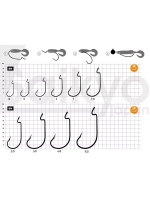 Крючки для рыбалки Saikyo BS-2312 BN