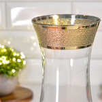 Ваза для цветов "Золотой карат" 24см