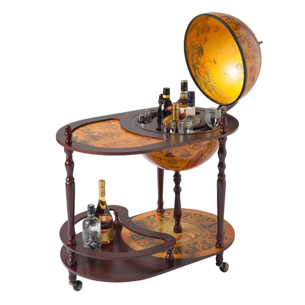 Jufeng Глобус-бар напольный со столиком d 40