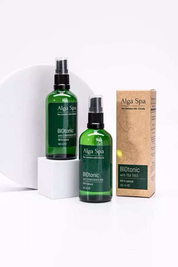 БИОтоник с эфирными маслами хвойных деревьев, pH 7 100мл (ALGA SPA)