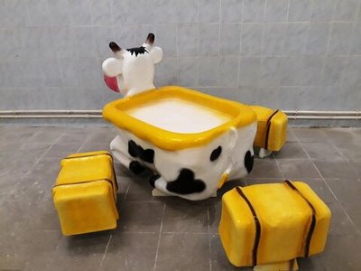 Стол песочница Бурёнка