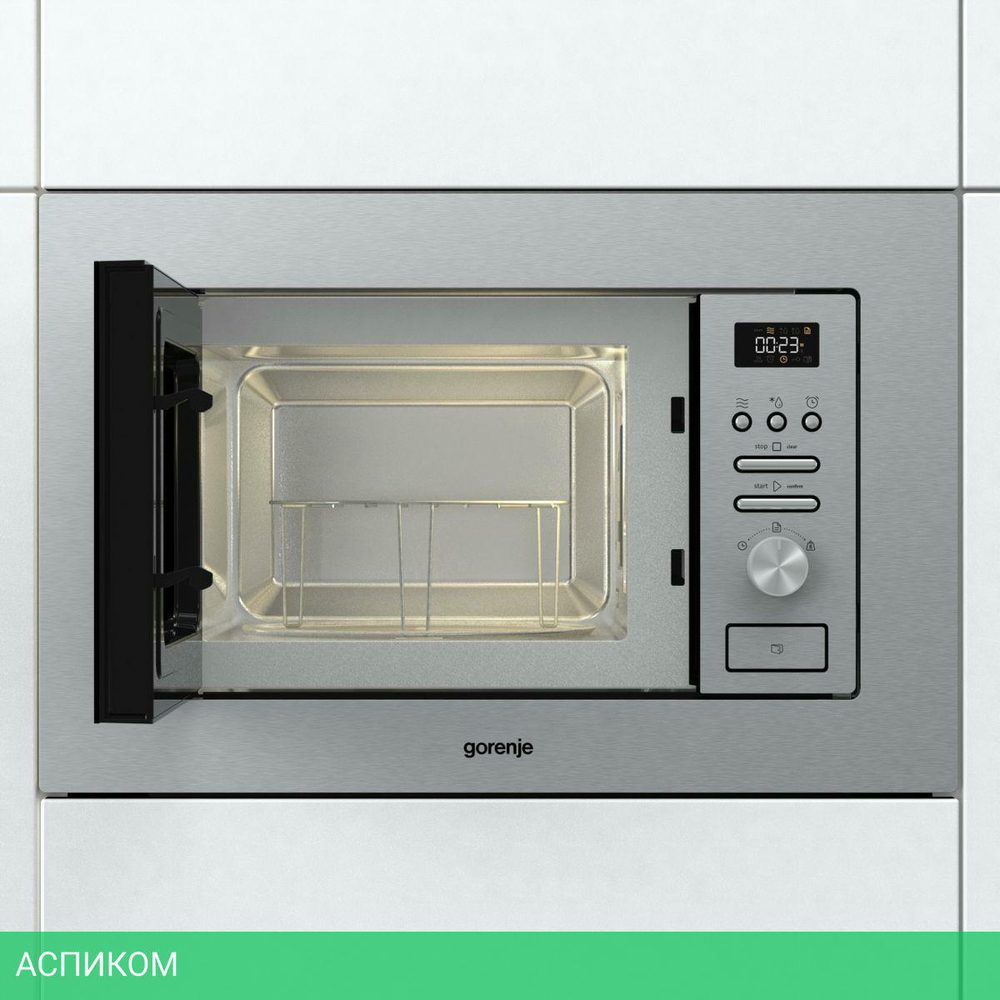 Микроволновая печь Gorenje BM201AG1X нержавеющая сталь