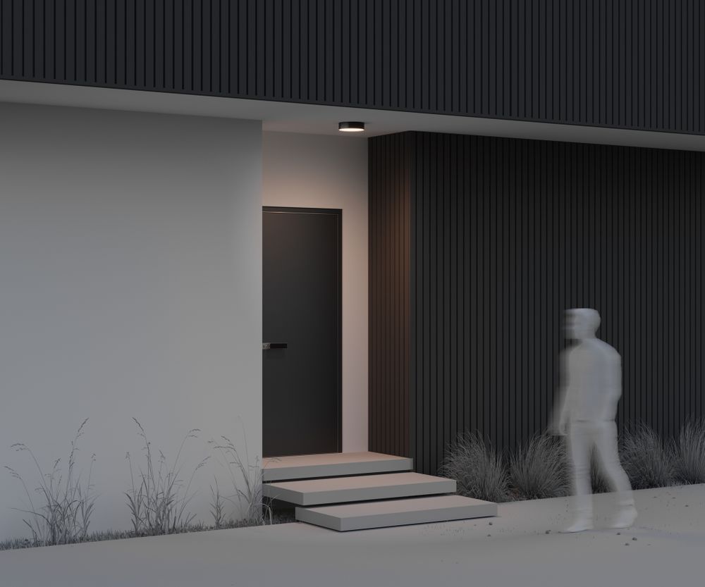 Уличный потолочный светодиодный светильник Maytoni   O431CL-L30B3K