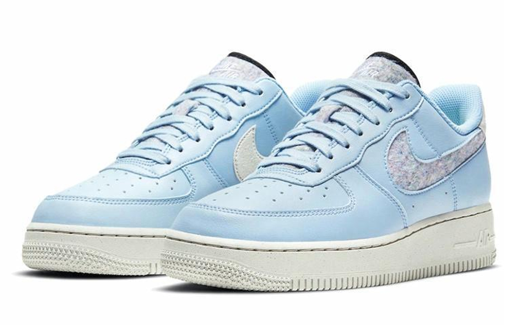 Кроссовки Nike Air Force 1 Low '07 Se "Light Armory Blue" (Женская размерная сетка)