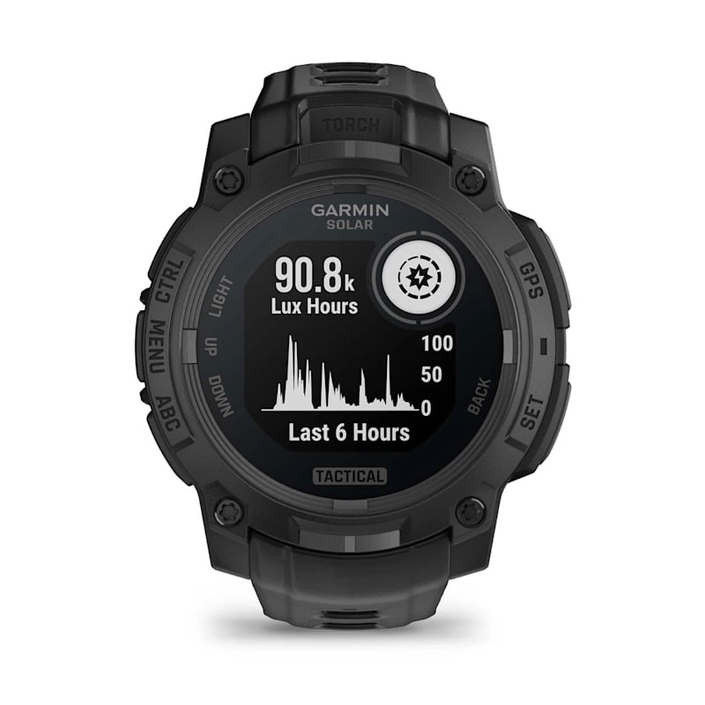 Garmin Instinct 3 - 45 mm Solar, Tactical Edition Black