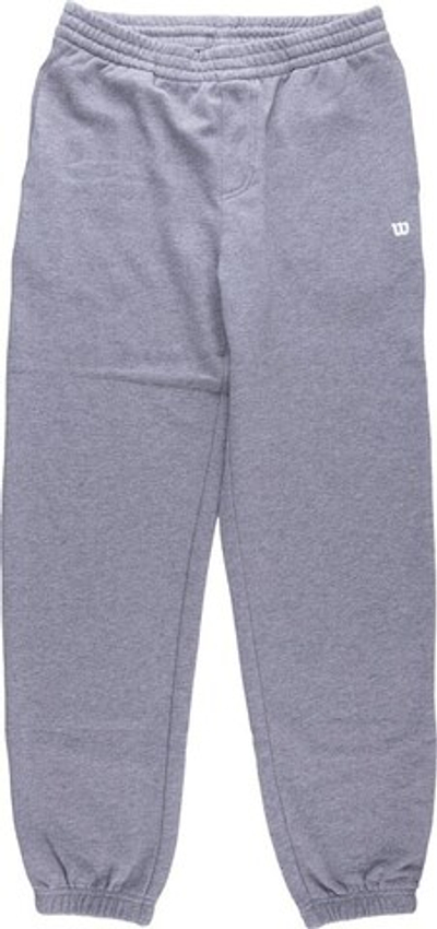 Детские теннисные брюки Wilson Kids Unisex Team Jogger - Gray