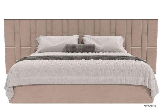 Кровать Лореаль с широким изголовьем