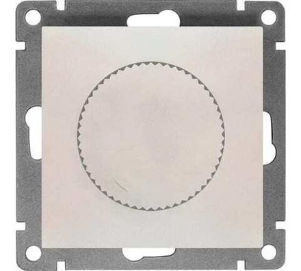 Светорегулятор (Диммер) "UNIVersal" серия "Афина", с/у, 3А, 220В, 500Вт, жемчуг (еврослот) (HU2311)